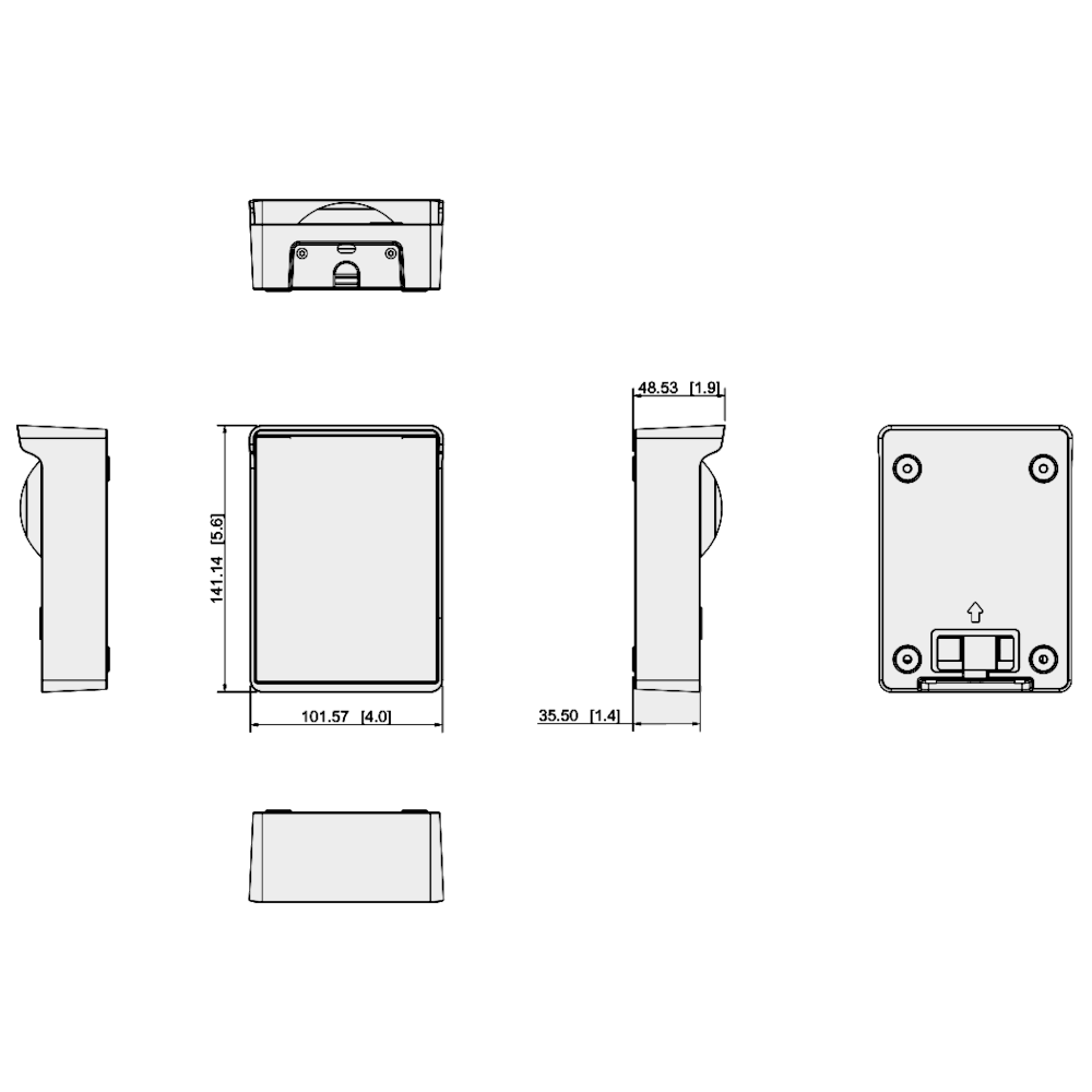 DAHUA Video Door Entry Surface Mount Rainshield VTM05R