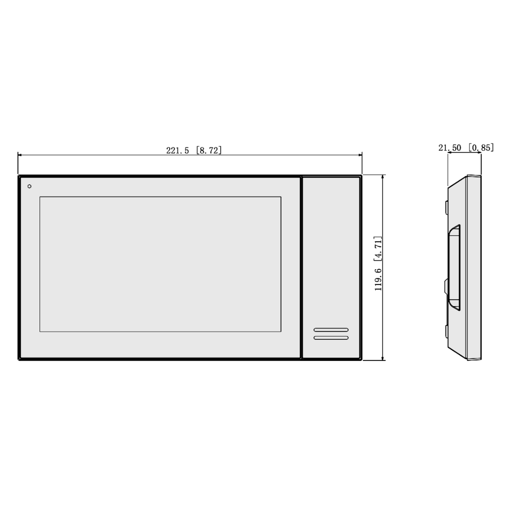 DAHUA Video Door Entry VTH2 Series Indoor Monitor IP Economy 7 Inch Touchscreen