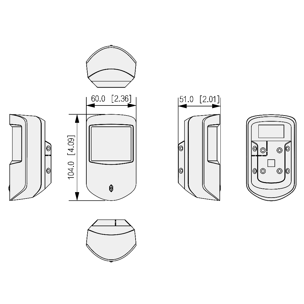 DAHUA Airshield Wireless PIR Detector ARD1233-W2(868)