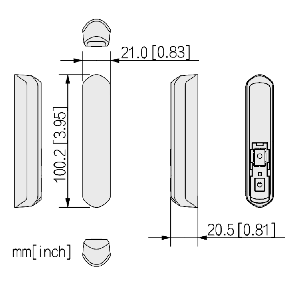 DAHUA Airshield Wireless Door Detector Magnetic Contact ARD323-W2(868)