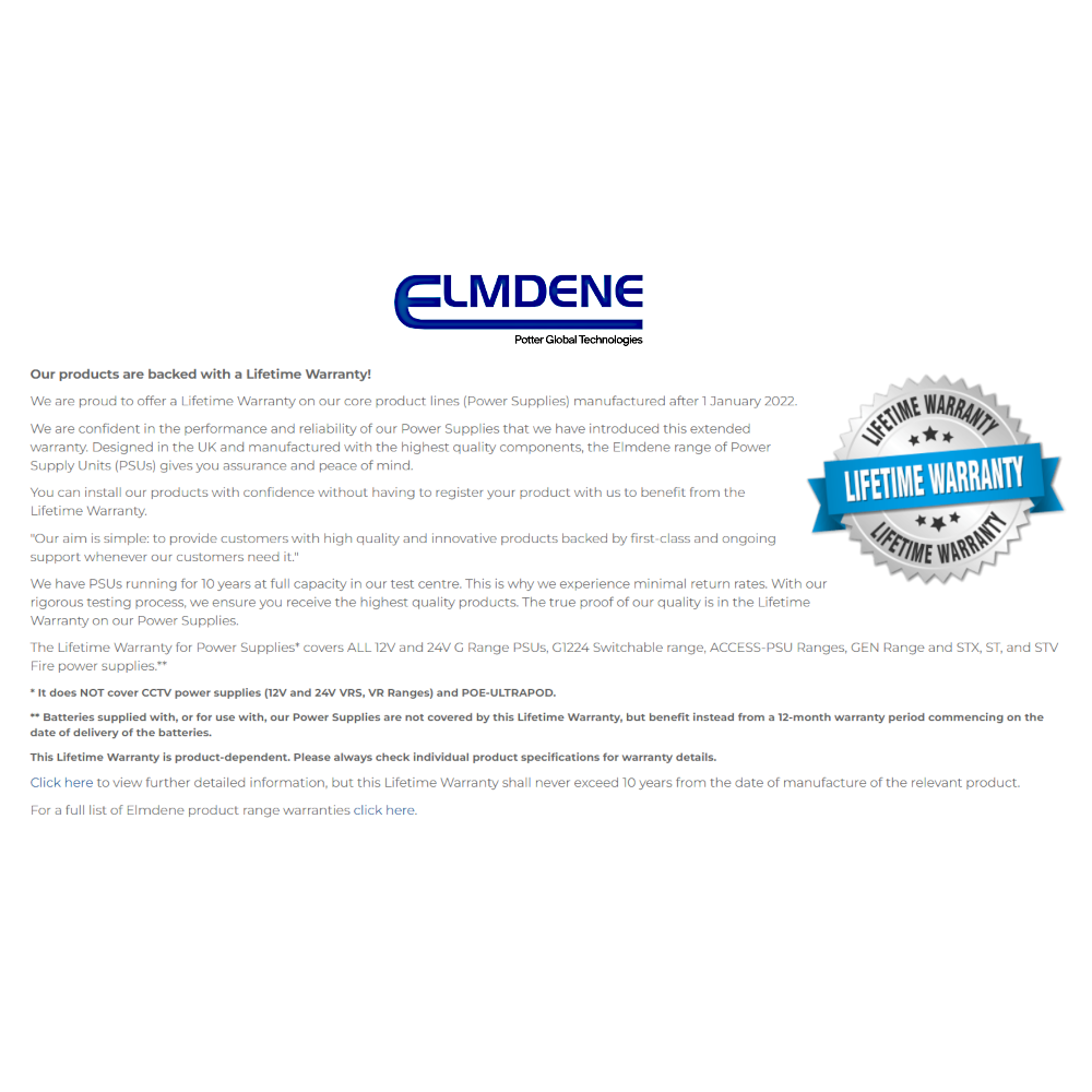 ELMDENE Boxed Power Supply