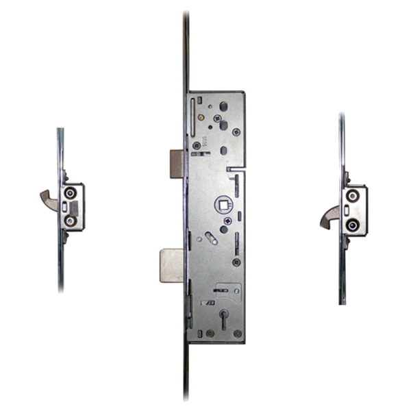 ERA Vectis Lever Operated Latch & Deadbolt Split Spindle - 2 Hook