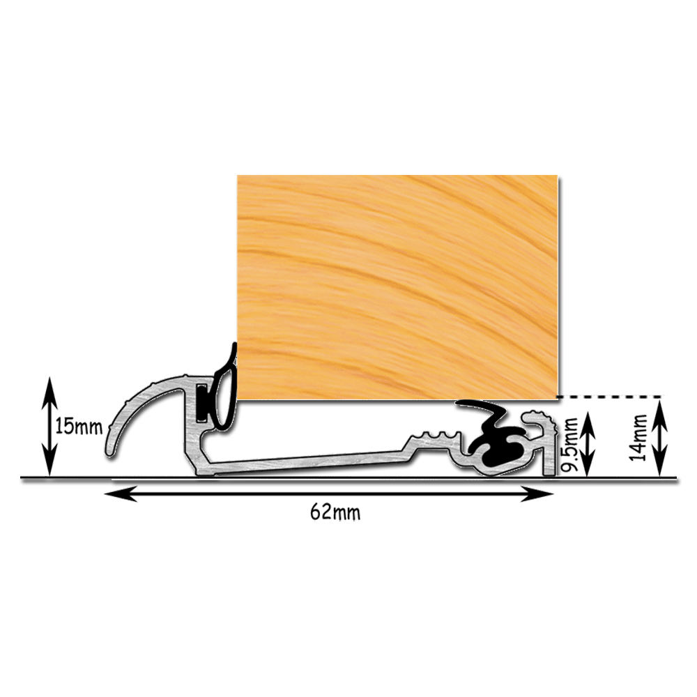 EXITEX Macclex 15/2 Threshold Door Sill