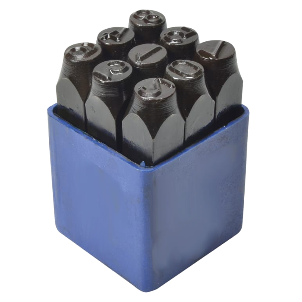 FAITHFULL Number Punch Set - 9 Piece Set