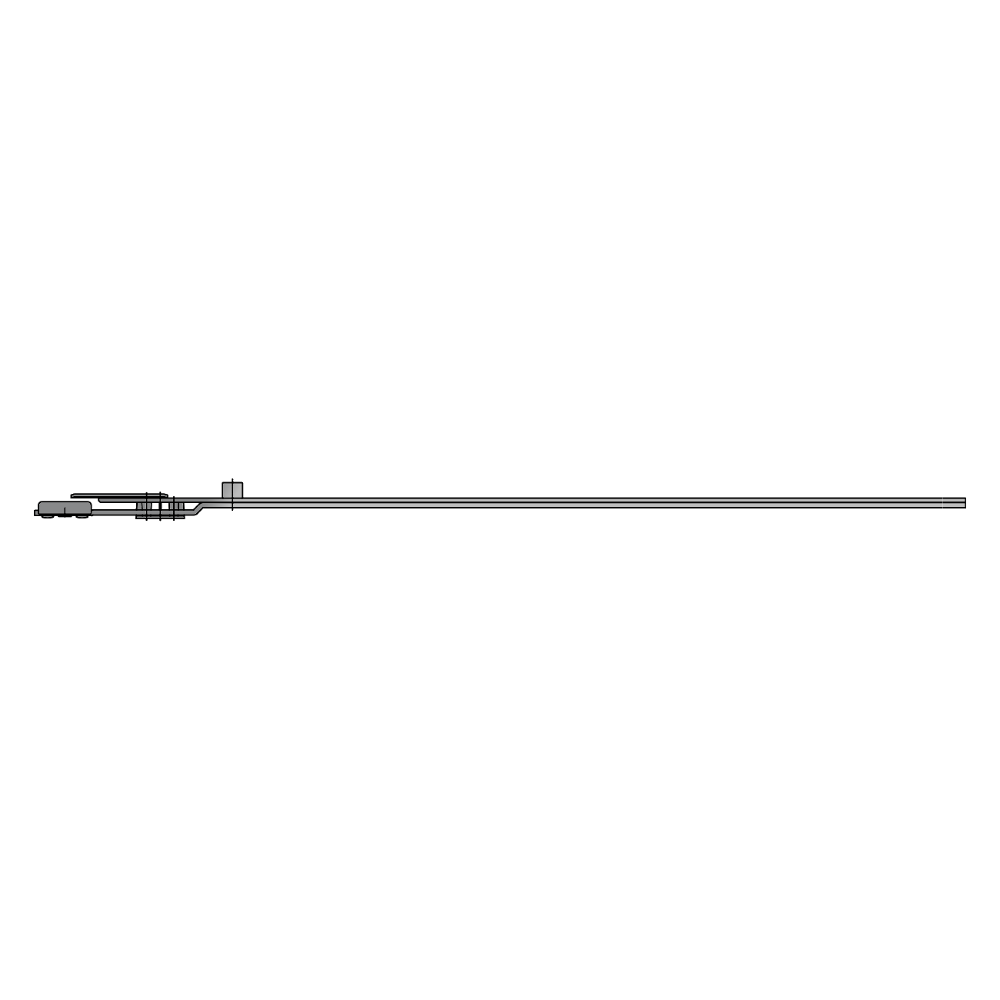 FUHR Extension Piece With Roller