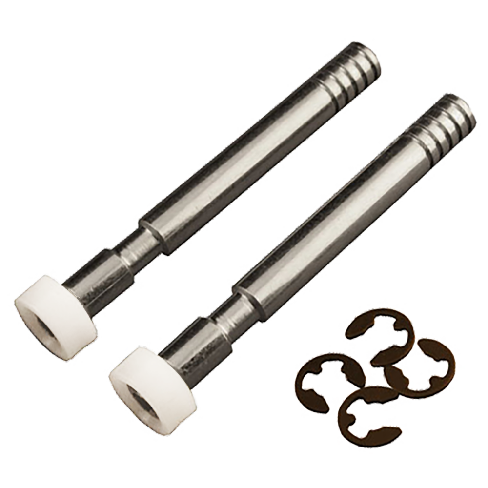 HENDERSON Circlip Type Spindle & Rollers Pair To Suit Pre-Premier Single Canopy Garage Doors