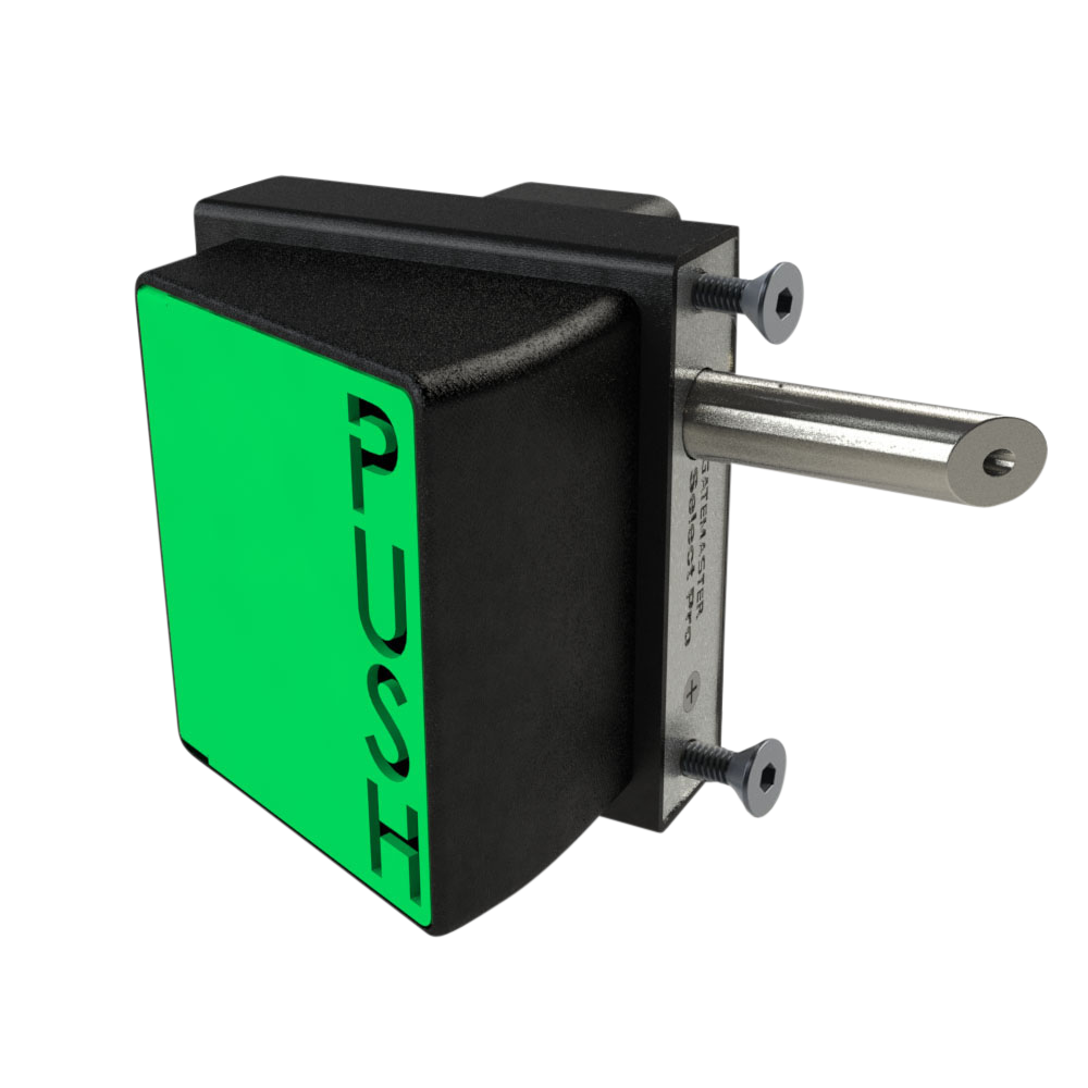 GATEMASTER SBQEDGL Bolt On Digital Exit Pushpad