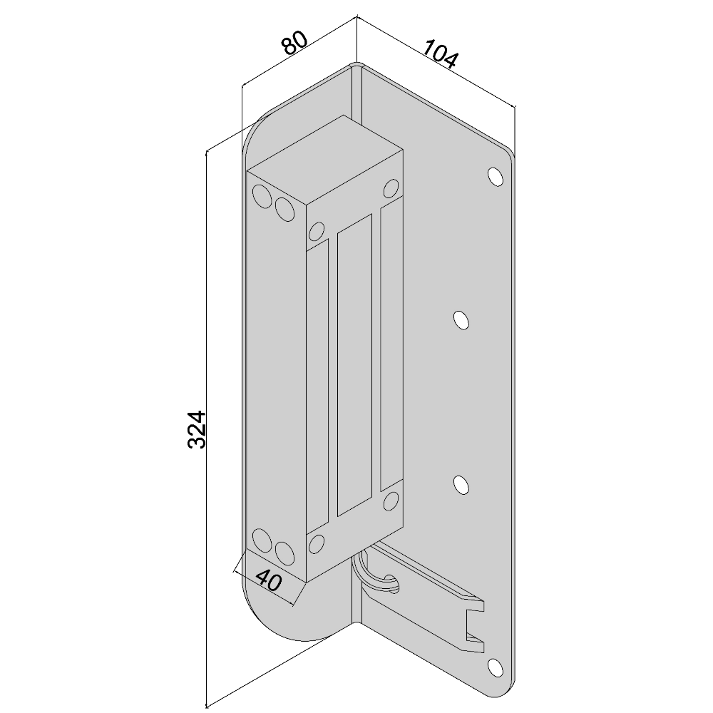 GATEMASTER EMGK Gate Maglock System