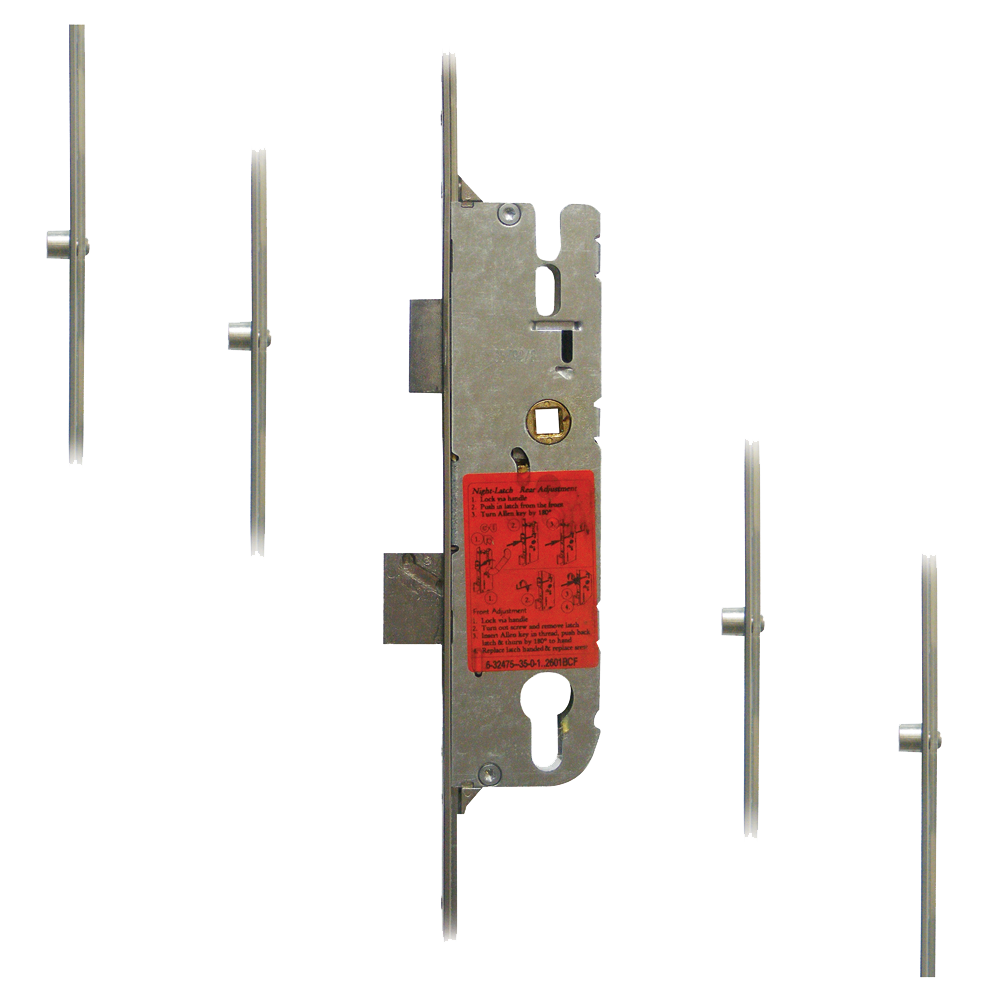 GU Secury Europa R4 Lever Operated Latch & Deadbolt Split Spindle - 4 Roller