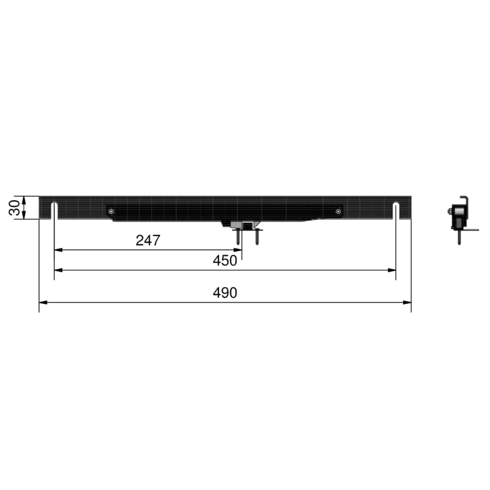 HENDERSON Sliding Door Soft Close Soft Stop To Suit Rustic 100 Kit
