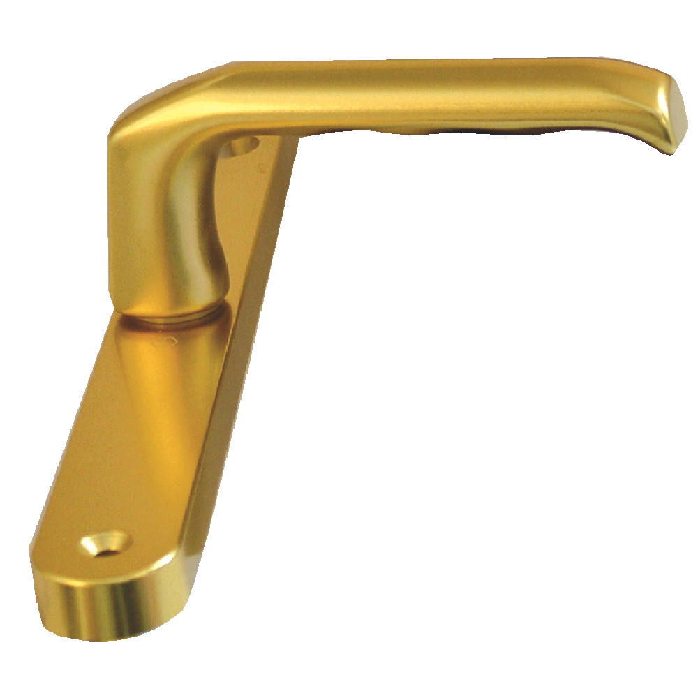 HOPPE London UPVC Lever / Moveable Pad Door Furniture 76G/3831N/113