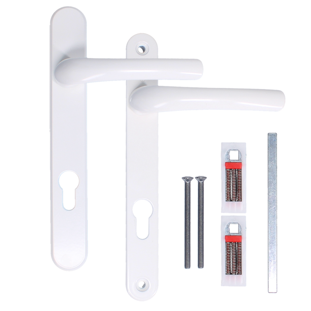 HOPPE Tokyo 92mm Door Furniture 230mm Backplate With 203mm Screw Centres