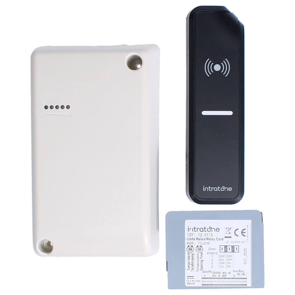 INTRATONE Intrabox Slim Proximity Reader (04-0113), Relay Card (12-0110) & GPRS Transmission Module With Unlimited Data For 10 Years