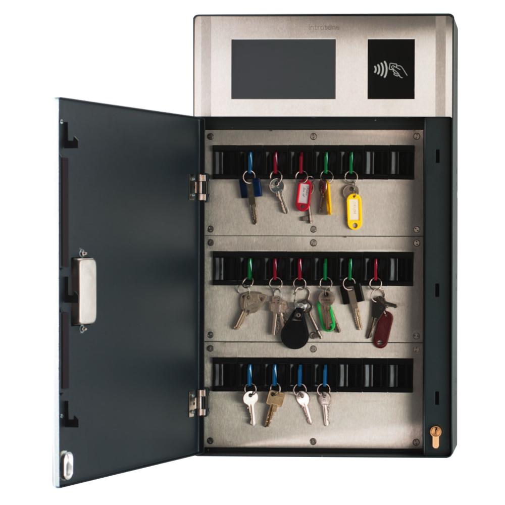 INTRATONE Key Cabinet Main Module 24 Key Capacity With 7 Inch Touchscreen & 12 Years Unlimited Data