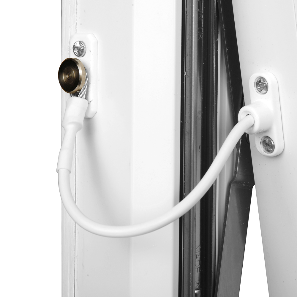 JACKLOC Perma Permanent Swivel/Stud Window Restrictor
