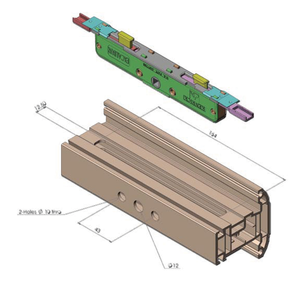 KENRICK Excalibur Window Gearbox - Shootbolt