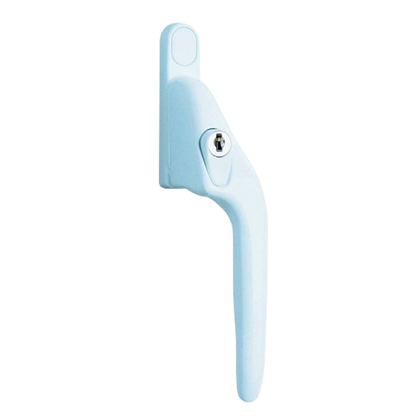 YALE YWHLCK40 Espag Offset Window Handle Right Handed - White