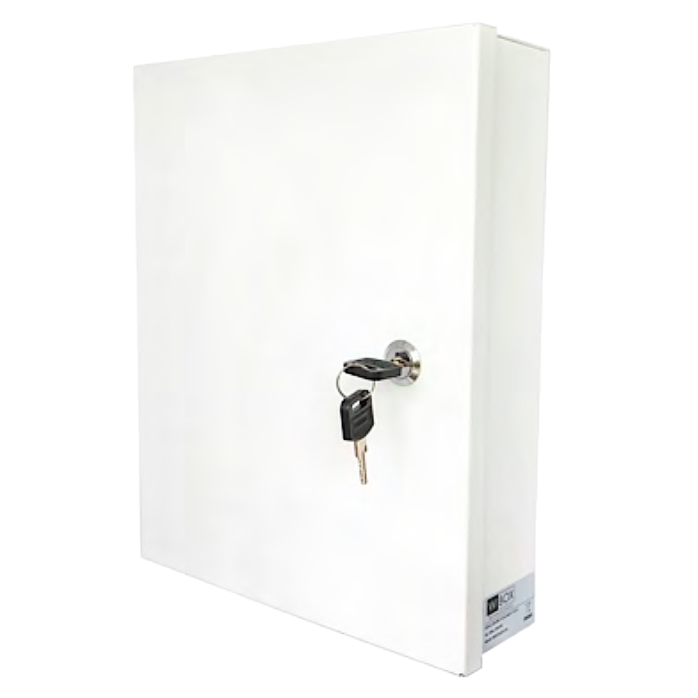 HAYDON MARKETING A4 Metal Document Box 314mm x 250mm x 68mm HAY-DOCBOX - White