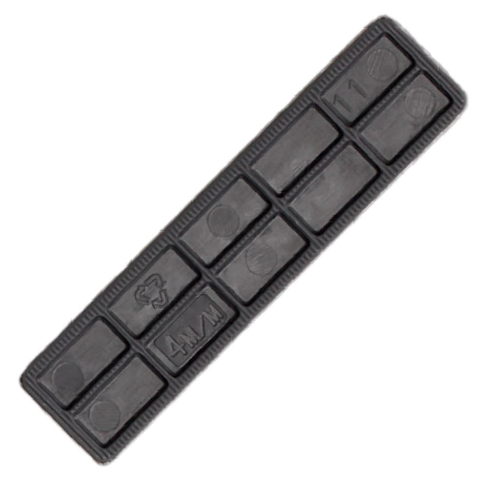 ALDRIDGE Flat Glazing Packers 100mm Length x 30mm Width (1000 PACK) 4mm Depth - Grey