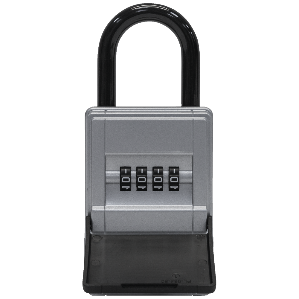 ABUS Keygarage Mini 737 Combination Key Safe With Shackle 4 Digit Combination - Black & Silver