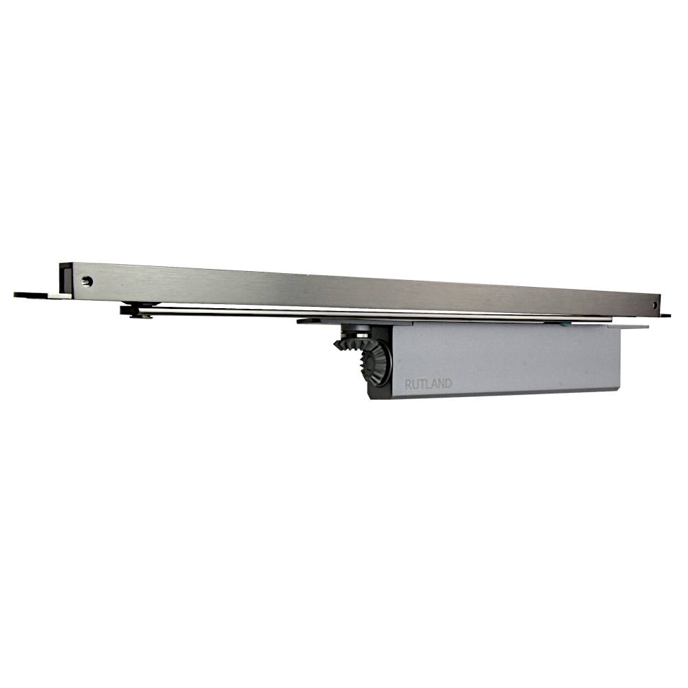 RUTLAND Fire Rated ITS.11205 Concealed Cam Action Door Closer EN 2-5 Satin Nickel