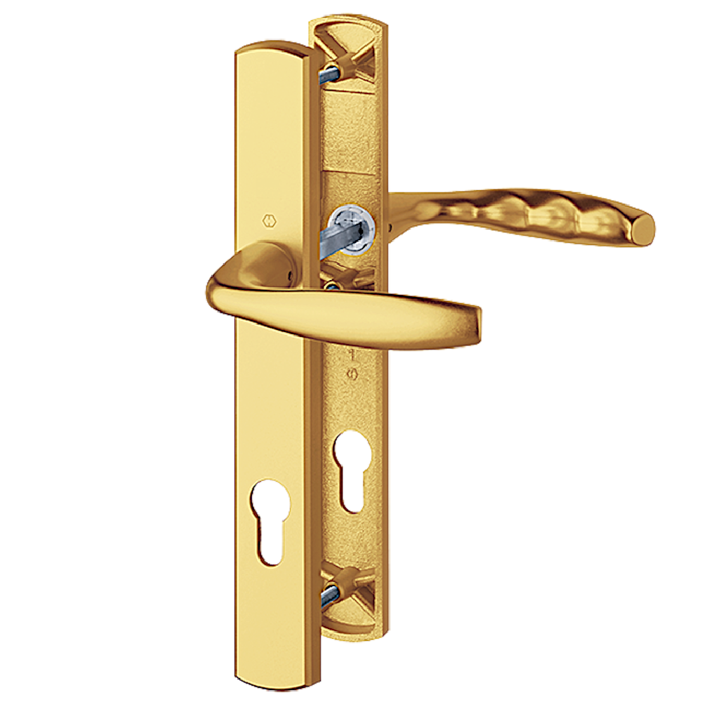HOPPE New York 92PZ 3 Hole Fix Lever Furniture 1810/3816N Gold