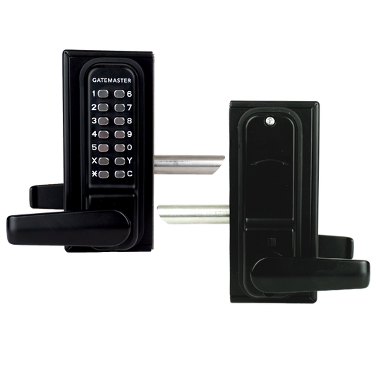 GATEMASTER RapidReset Superlock Digital Gatelock Single Sided Keypad 40mm-60mm Left Handed - Black