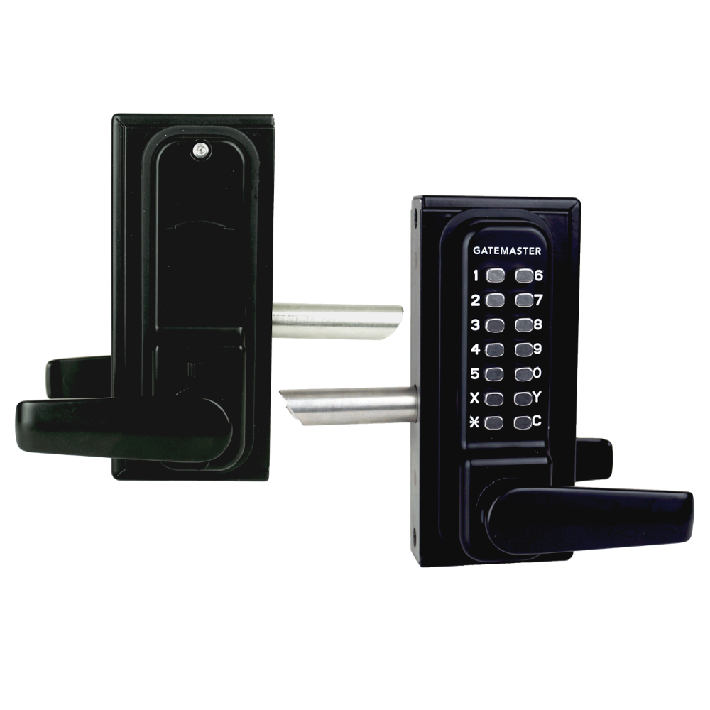 GATEMASTER RapidReset Superlock Digital Gatelock Single Sided Keypad 40mm-60mm Right Handed - Black