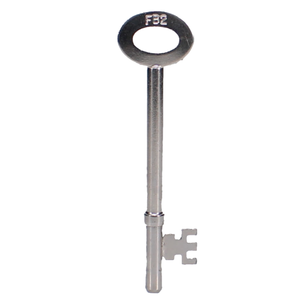 WALSALL LOCKS Pre-Cut FB2 Key To Suit Fire Brigade Mortice Locks FB2 Mortice Key