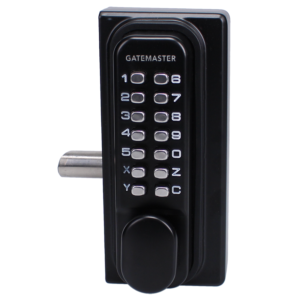 GATEMASTER Superlock 2.0 Digital Double Sided Gate Lock BDG Right Hand 10mm-30mm - Black