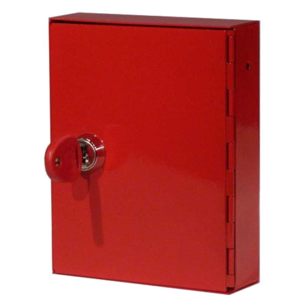 SECURIKEY EK1SFA Emergency Key Box Solid Fronted With Camlock Solid Front - Red