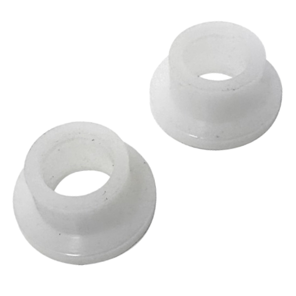 Garage Door Canopy Shaft Brushes (Pair) White