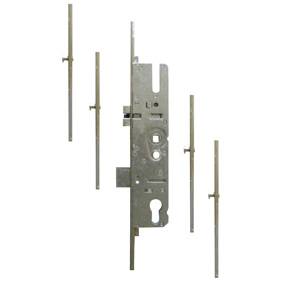 MACO Lever Operated Latch & Deadbolt - 4 Mushroom 50/92