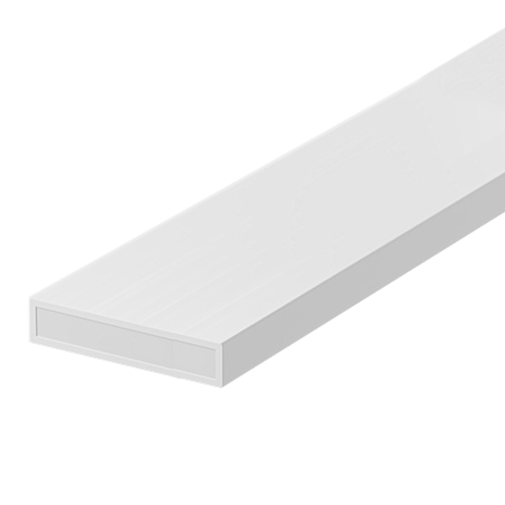 LORIENT Door Seal 2100mm x 4mm Fire Only 20mm Fire Only - White