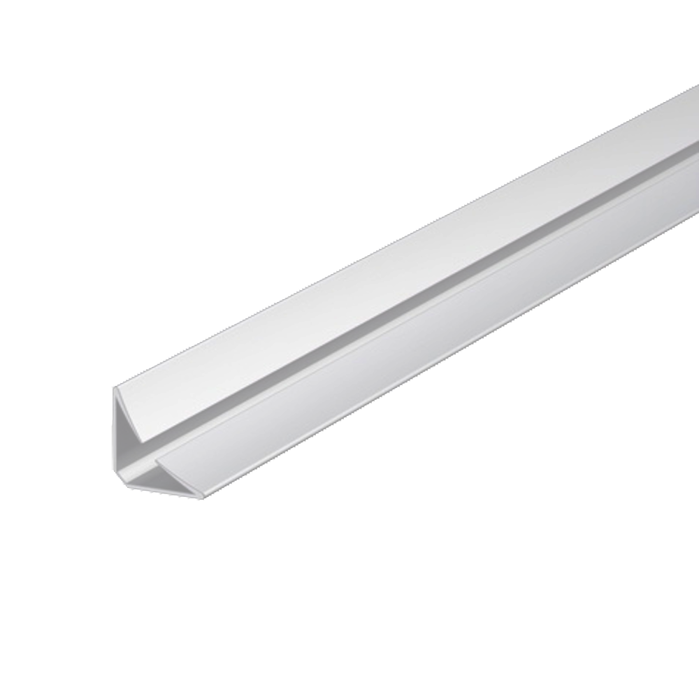LORIENT Perimeter Seal Smoke & Acoustic 2100mm Long (Batwing) 12mm Batwing Seal - White