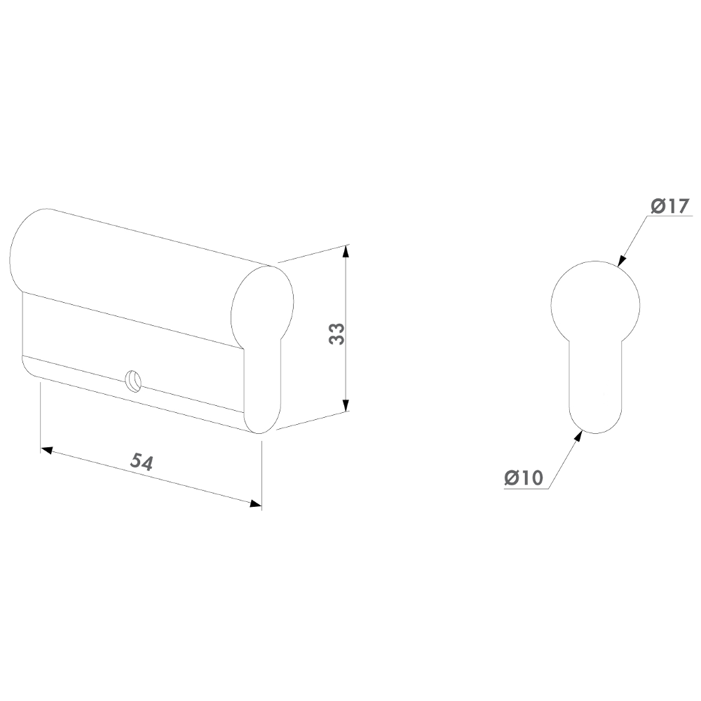 LOCINOX 3012 Dummy Cylinder