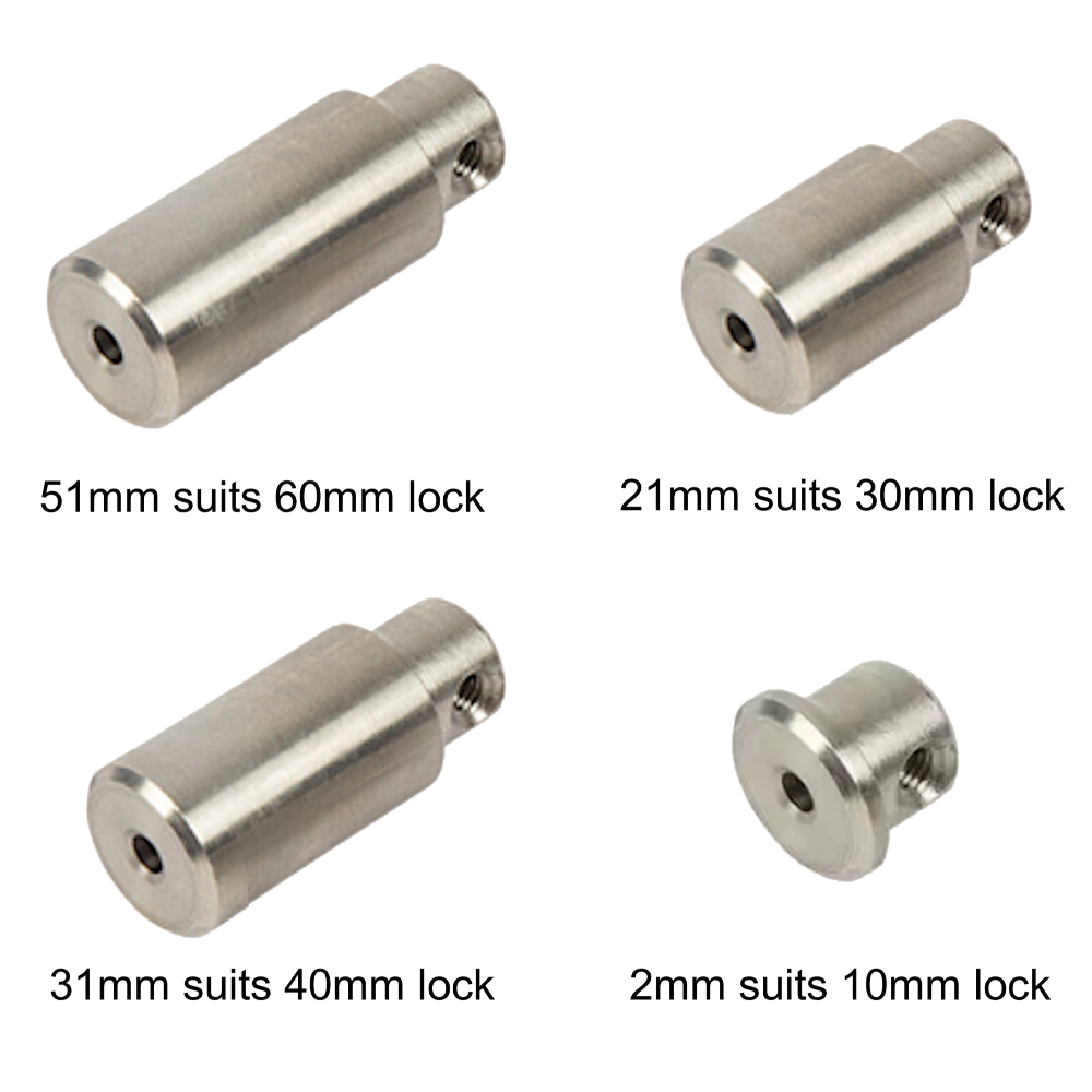 LOCINOX Dead Bolt End C/W 2 Screws