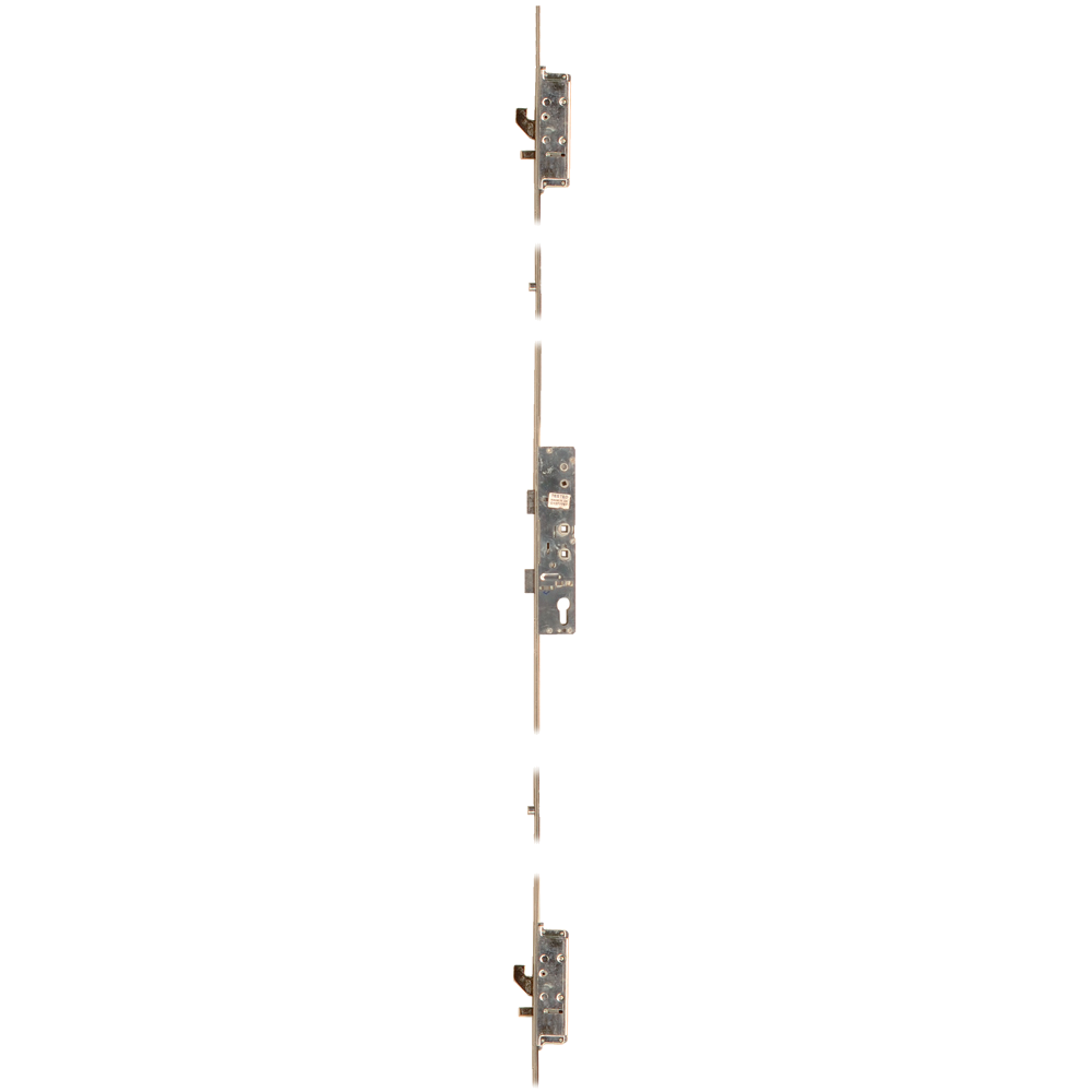 LOCKMASTER Lever Operated Latch & Deadbolt Twin Spindle - 2 Hook 2 Anti-Lift 2 Roller
