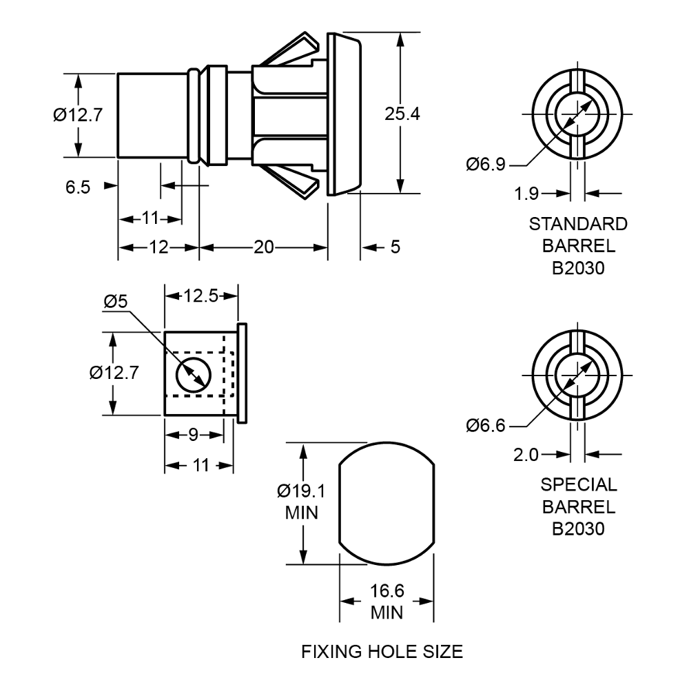 L&F 1306 Multi Drawer Lock