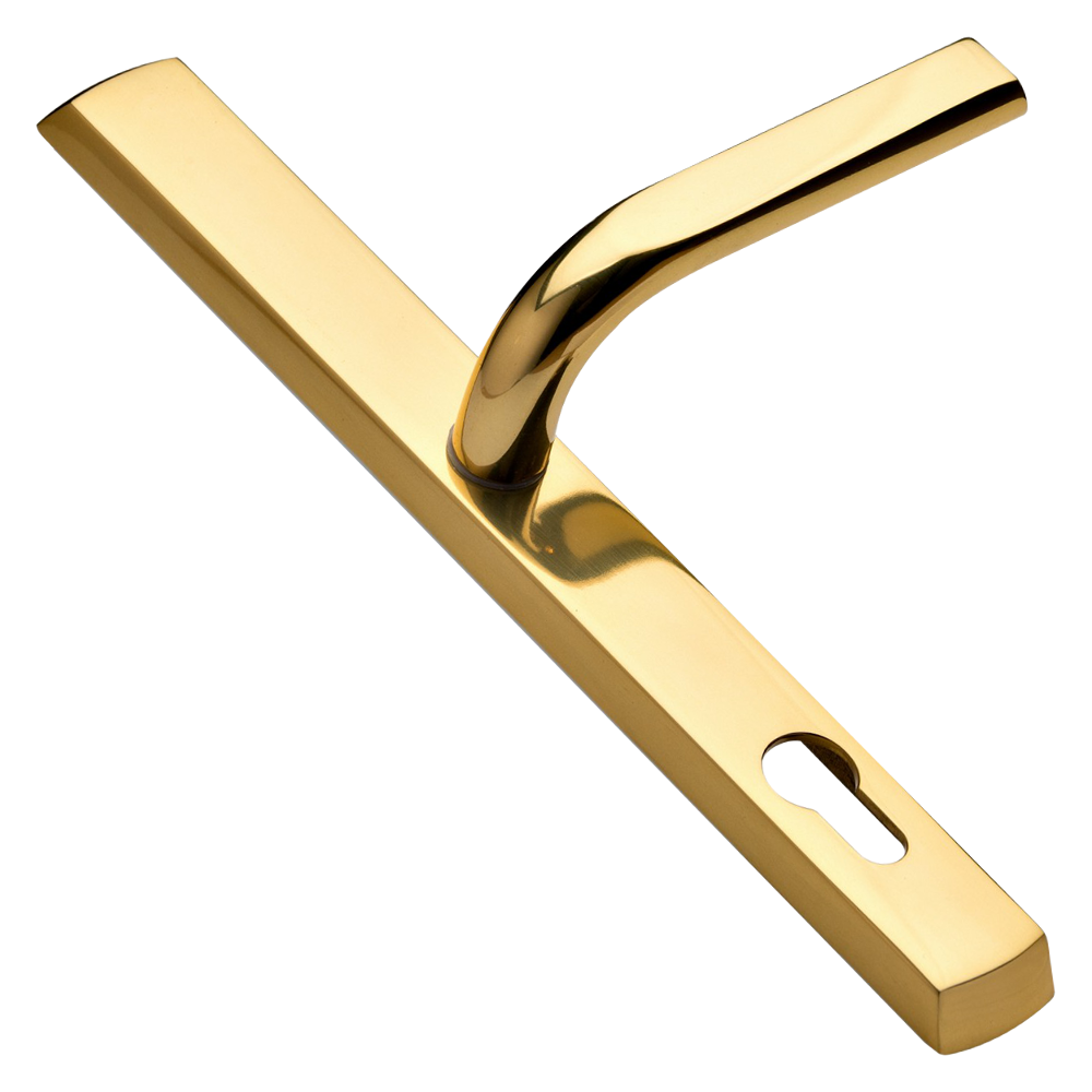 LOXTA 92 Lever/Lever UPVC Furniture - 278mm Backplate