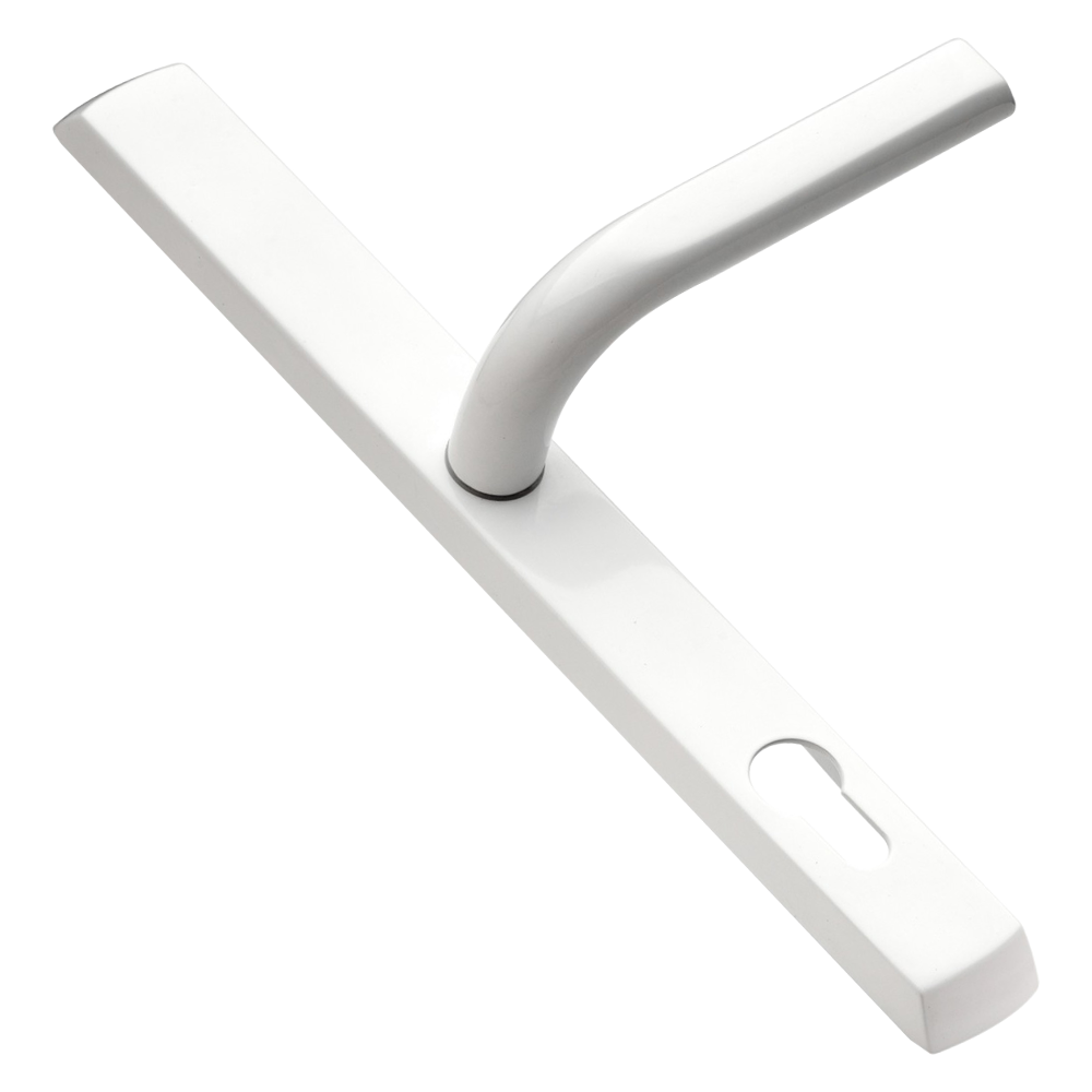LOXTA 92 Lever/Lever UPVC Furniture - 278mm Backplate