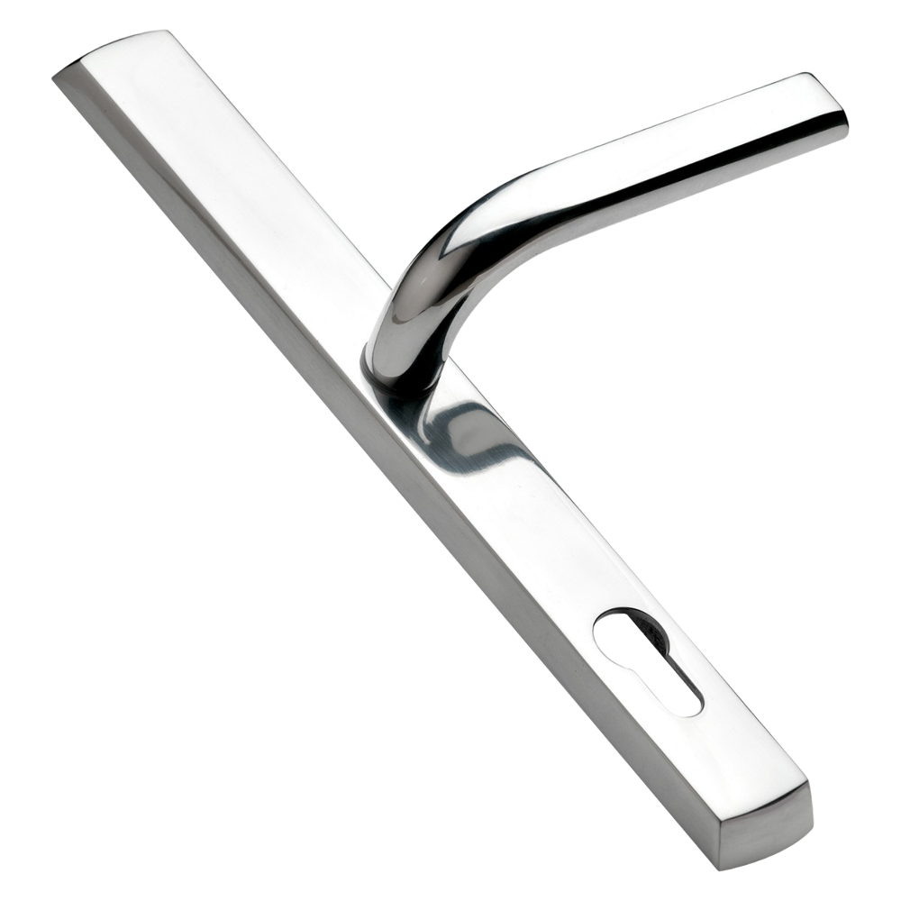 LOXTA 92 Lever/Lever UPVC Furniture - 278mm Backplate