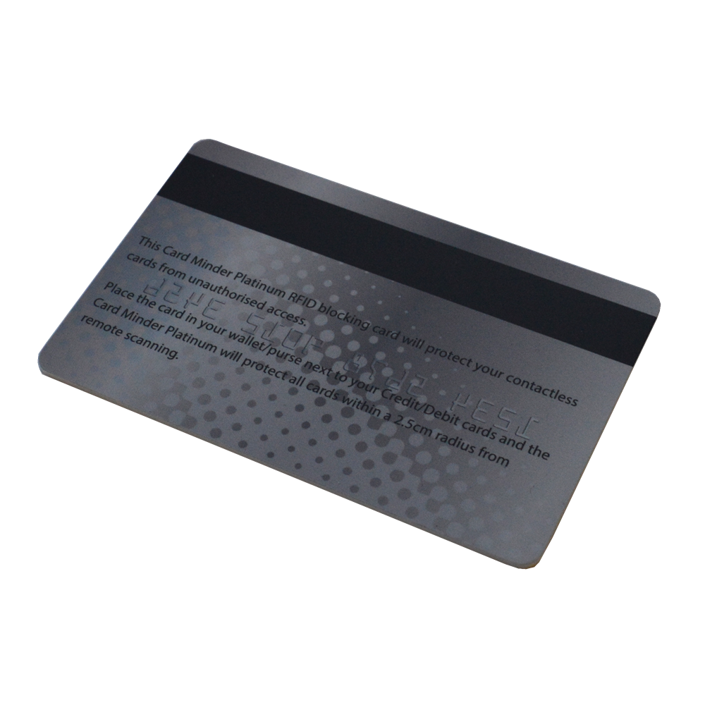 MINDER RFID Card Minder Platinum