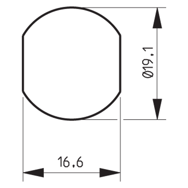 RONIS 23750 32mm Nut Fix Latchlock To Suit 7.5mm Padlock