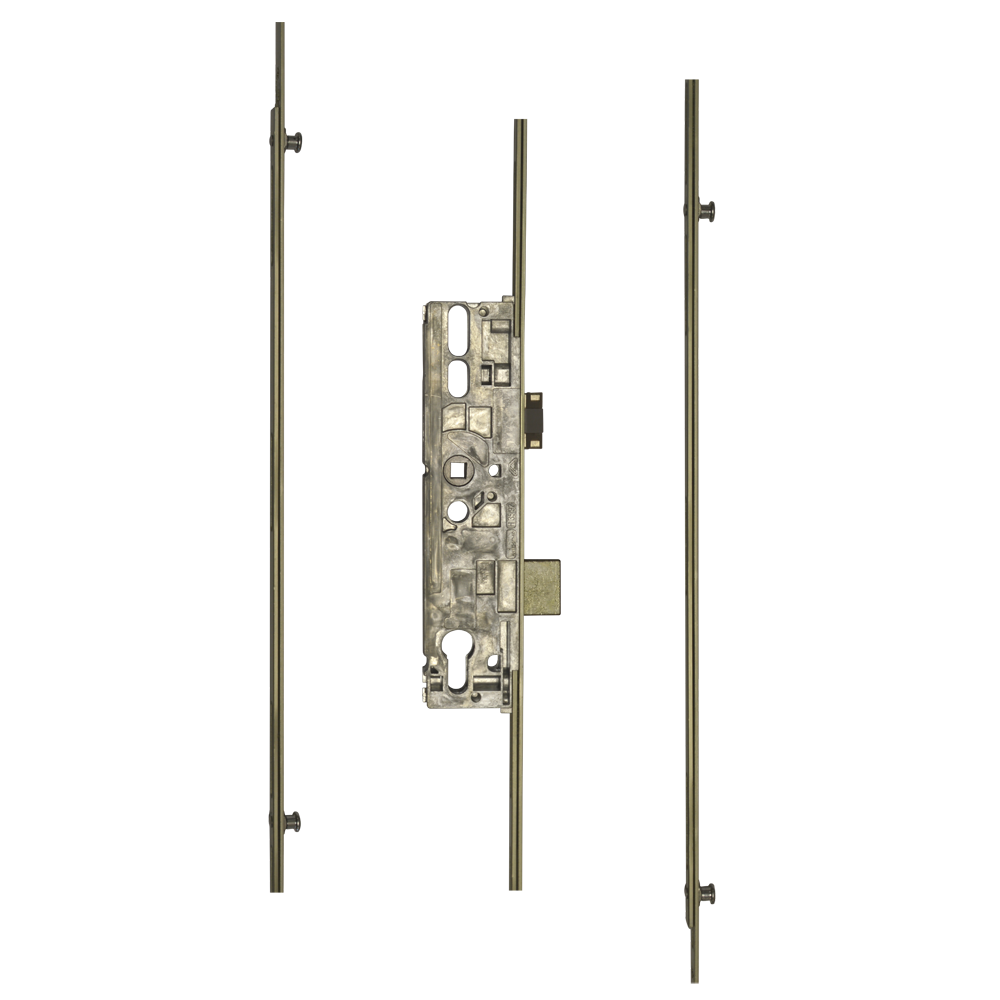 ROTO H600 3RDL2206 Latch & Deadbolt Single Spindle - 4 (V Cam) Mushrooms