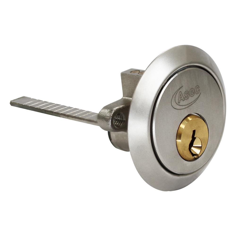 ASEC Vital 6 Pin Rim Cylinder Dual Finish - Dual Finish