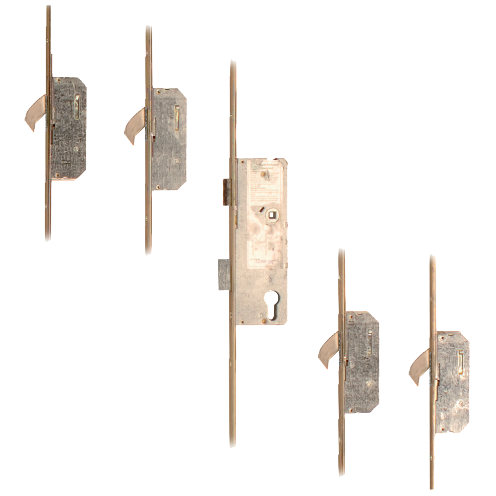 WINKHAUS Cobra Lever Operated Latch & Deadbolt Split Spindle - 4 Hook