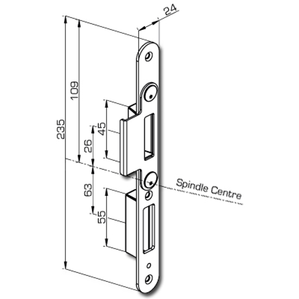 WINKHAUS AV2 Centre Keep