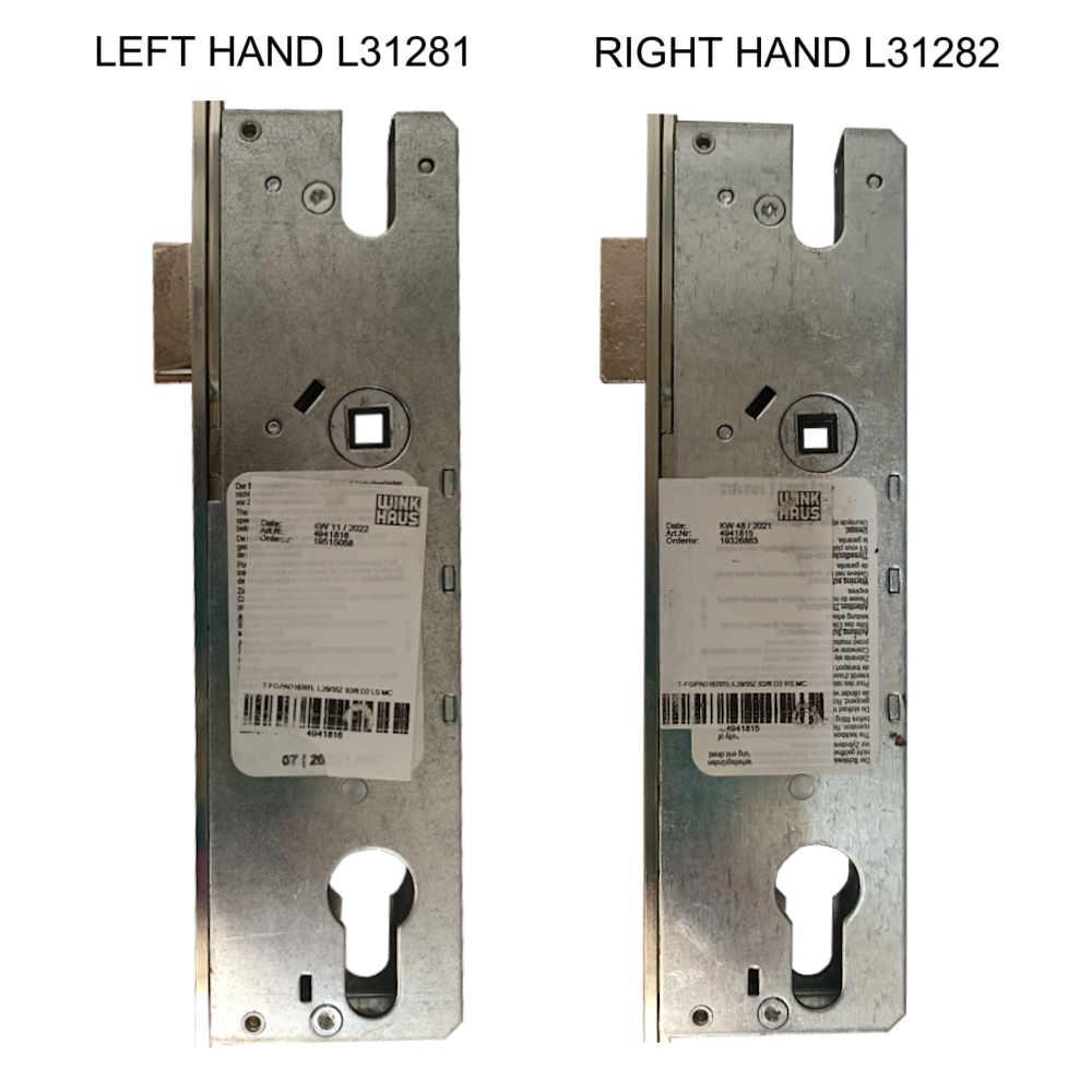WINKHAUS Thunderbolt™ Lever Operated Latch & Deadbolt Split Spindle 16mm Radius - 4 Dead Bolt