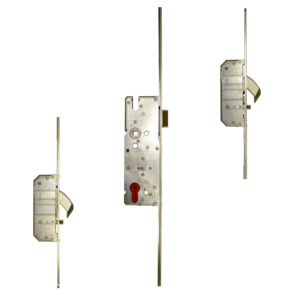 Winkhaus AV2-F 2070 M2 Lever Operated Latch Only 20mm Radius Faceplate - 2 Hook